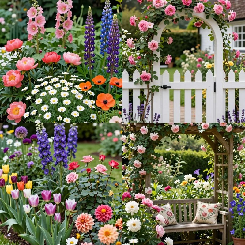 Cottage garden design ideas whimsical touch