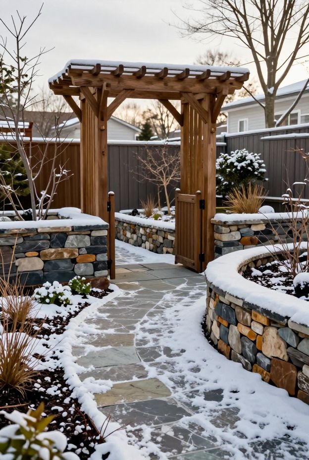 12 Cozy Winter Garden Ideas to Brighten Your Yard