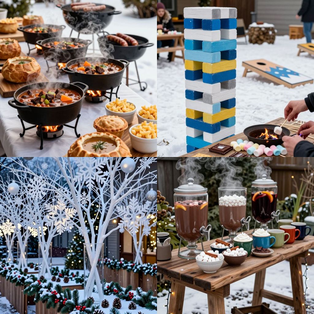 Garden party ideas winter gatherings