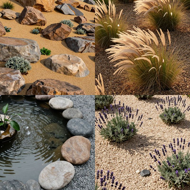 Gravel landscaping ideas low maintenance