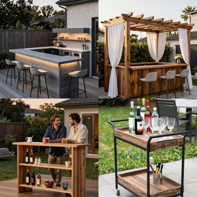 Outdoor bar ideas backyard fun