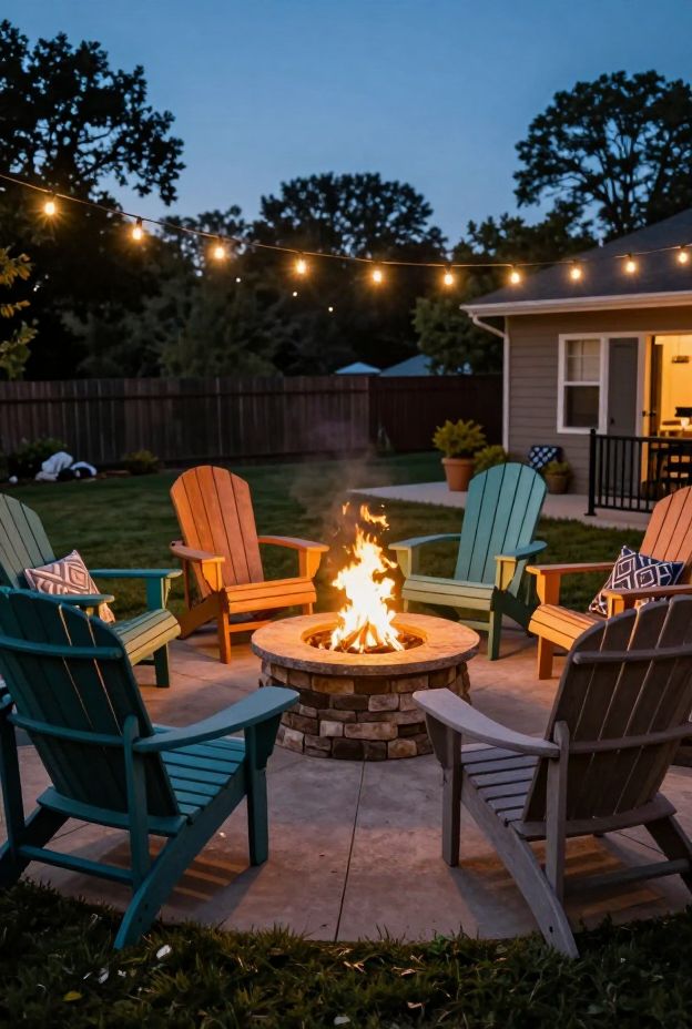 10 Outdoor Fire Pit Seating Ideas for Warm Nights