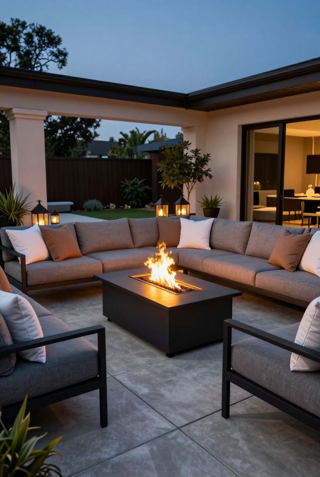 10 Outdoor Fire Pit Seating Ideas for Warm Nights