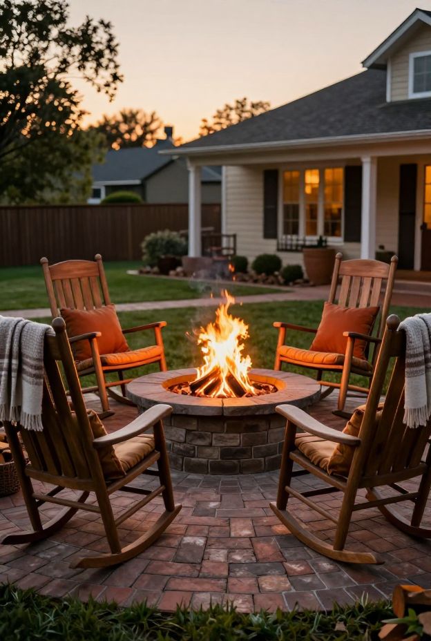 10 Outdoor Fire Pit Seating Ideas for Warm Nights
