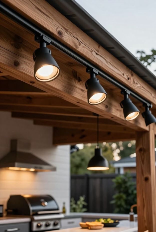 13 Outdoor Kitchen Lighting Ideas for Entertaining