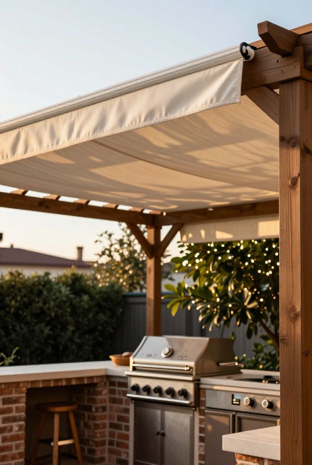 11 Outdoor Kitchen Pergola Ideas for Functionality