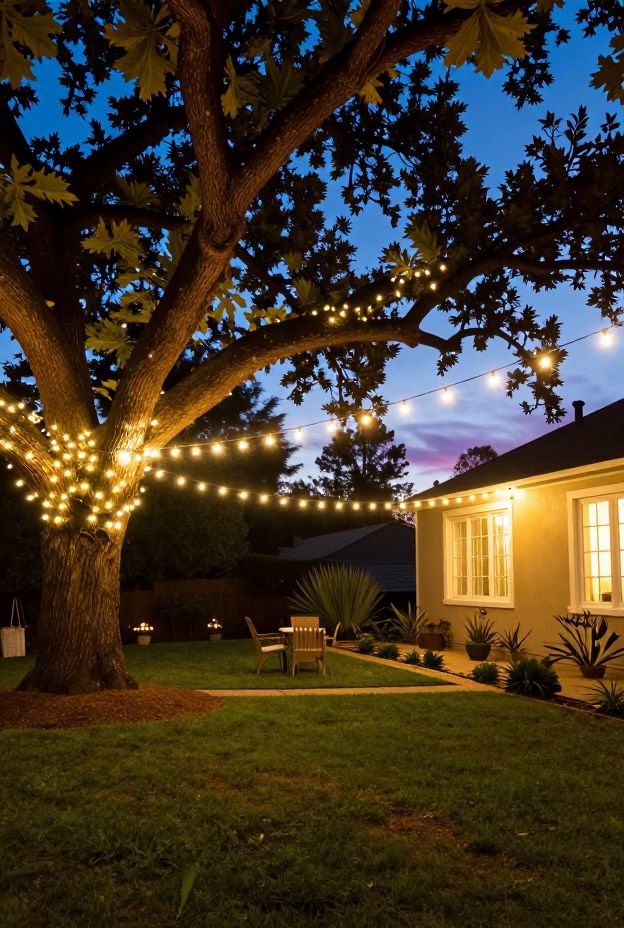 14 Outdoor String Lighting Ideas for Magical Nights