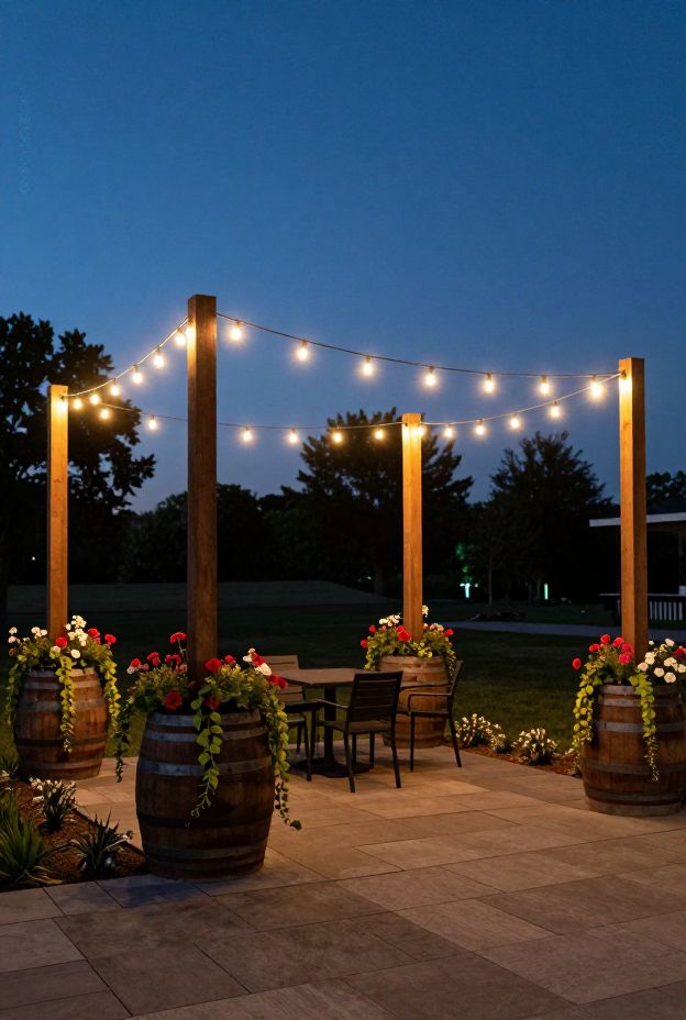14 Outdoor String Lighting Ideas for Magical Nights