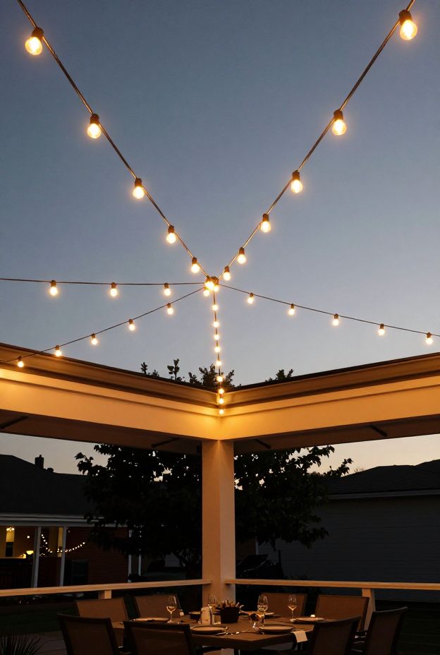14 Outdoor String Lighting Ideas for Magical Nights