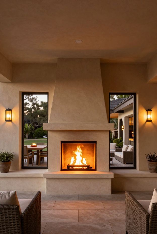 12 Patio Fireplace Ideas for Cozy Gatherings