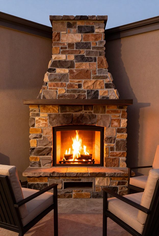 12 Patio Fireplace Ideas for Cozy Gatherings