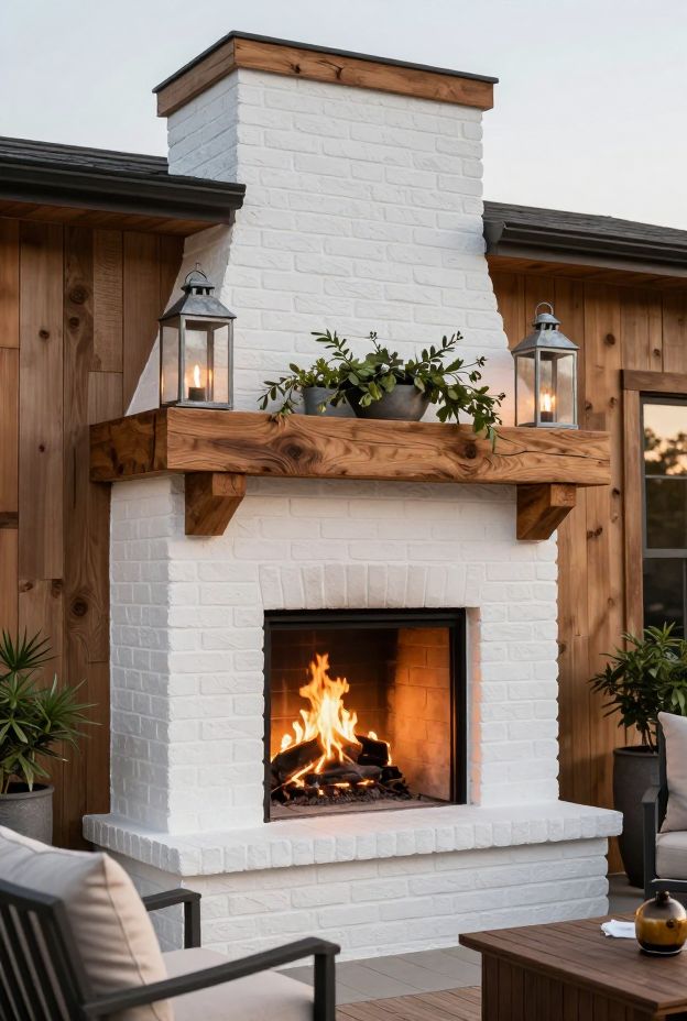 12 Patio Fireplace Ideas for Cozy Gatherings