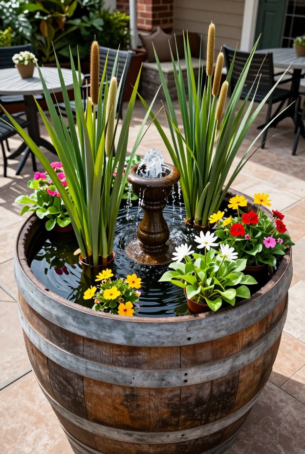 13 Patio Water Feature Ideas for Relaxation