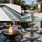 Patio water feature ideas relaxation