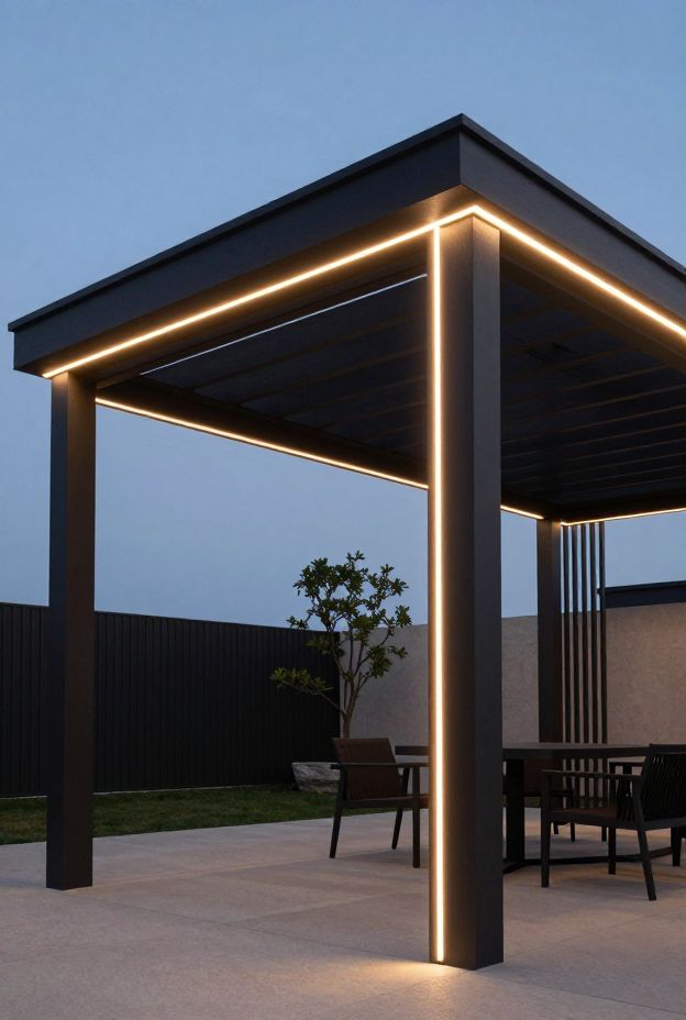11 Pergola Lighting Ideas That Wow Guests