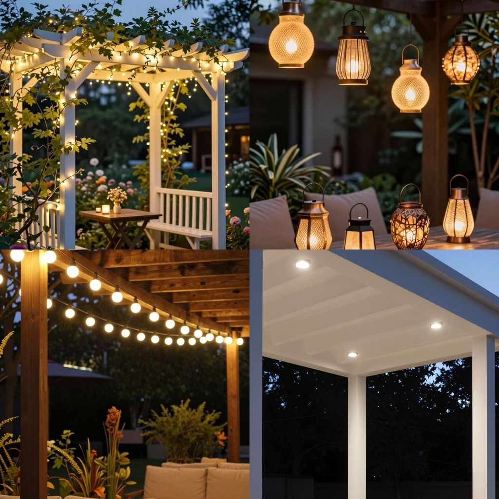 Pergola lighting ideas wow guests