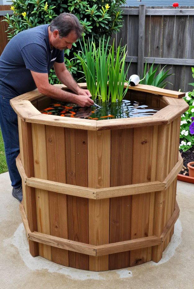 13 Raised Garden Pond Ideas for Tranquility