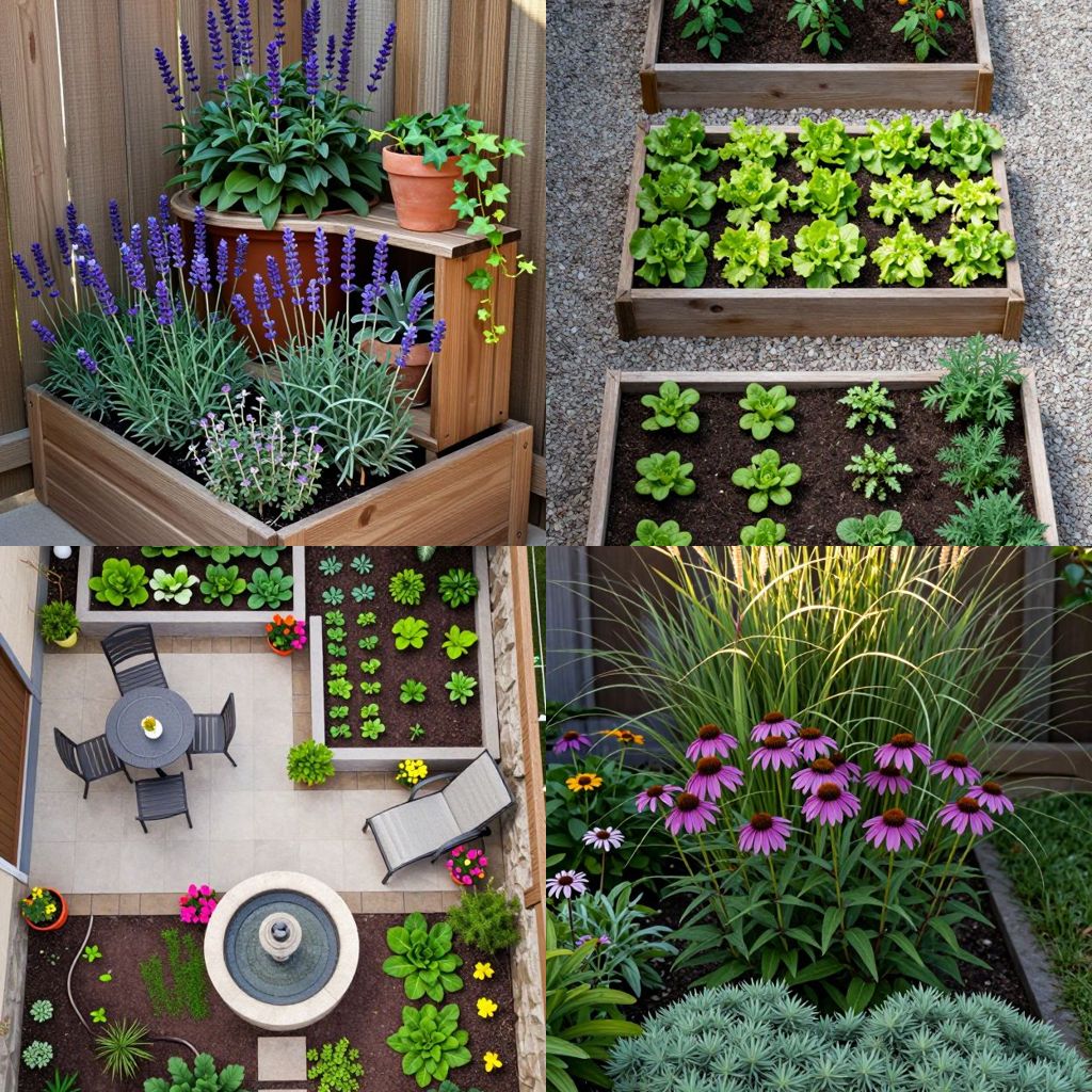 Small garden ideas maximize space