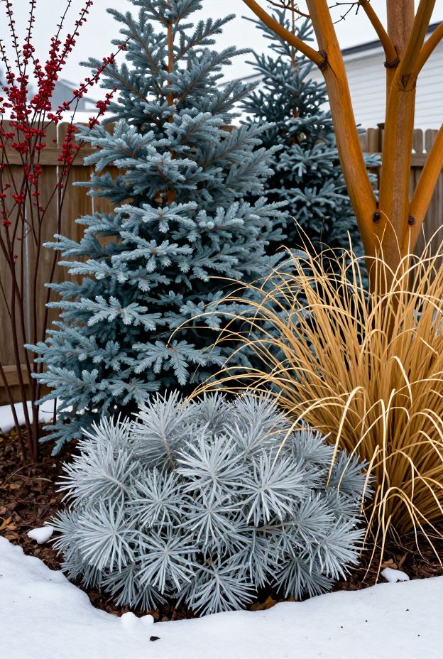 13 Winter Landscaping Ideas to Keep Color Alive
