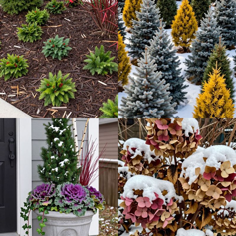 Winter landscaping ideas keep color alive