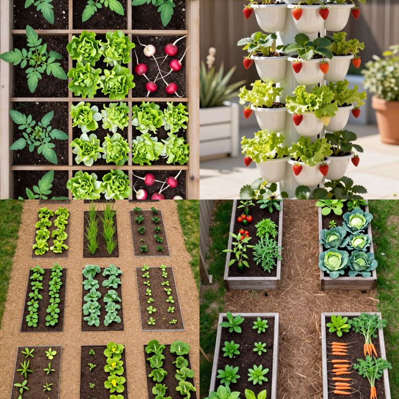 Backyard garden layout ideas optimize space