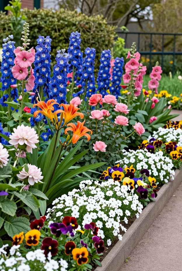 15 Beautiful Flower Garden Ideas to Create Your Colorful Paradise