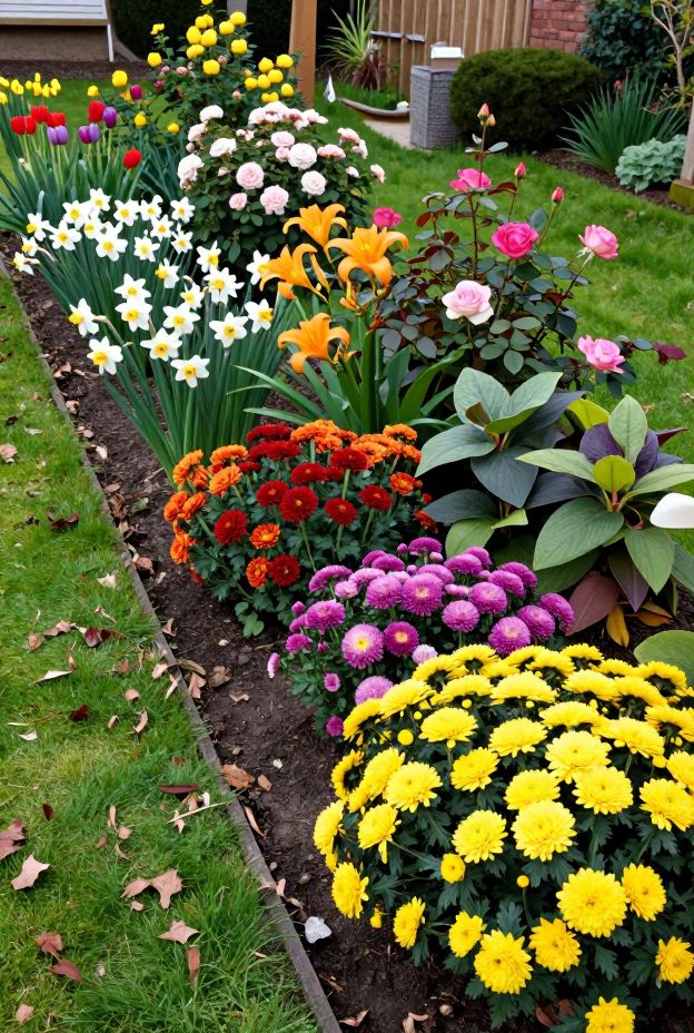 15 Beautiful Flower Garden Ideas to Create Your Colorful Paradise