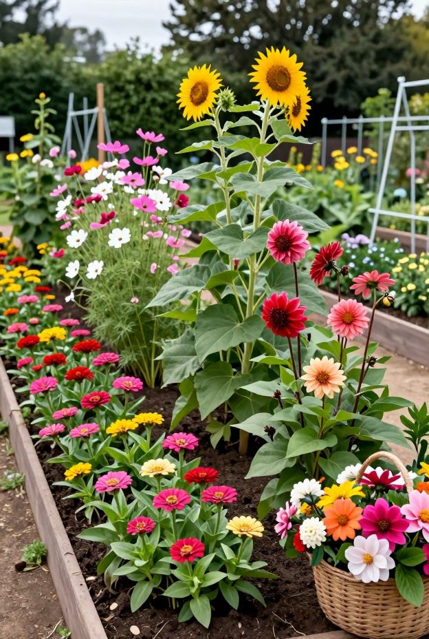 15 Beautiful Flower Garden Ideas to Create Your Colorful Paradise