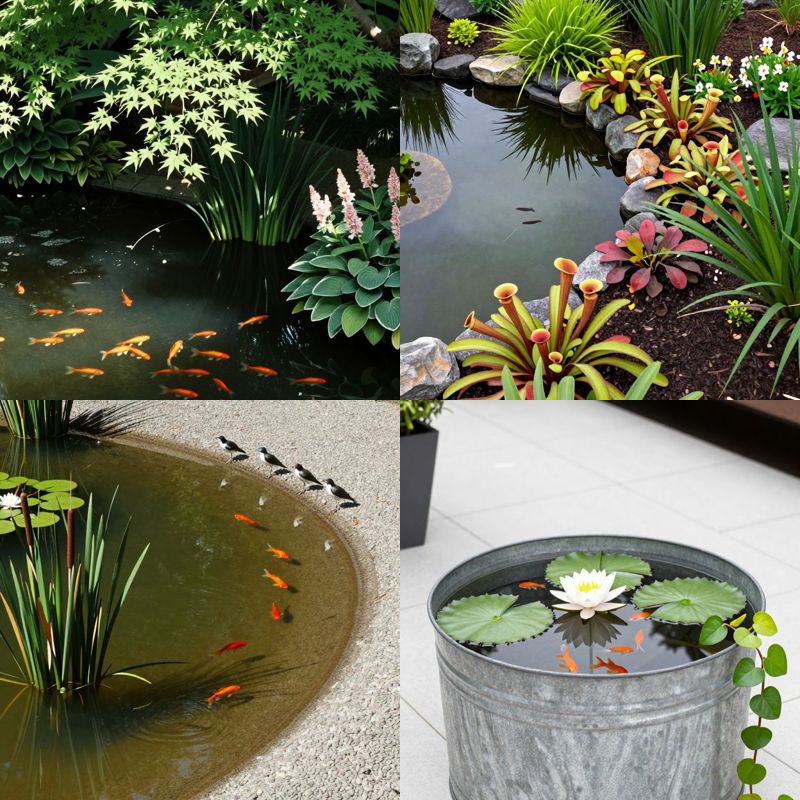 Beautiful garden pond ideas fish water plants