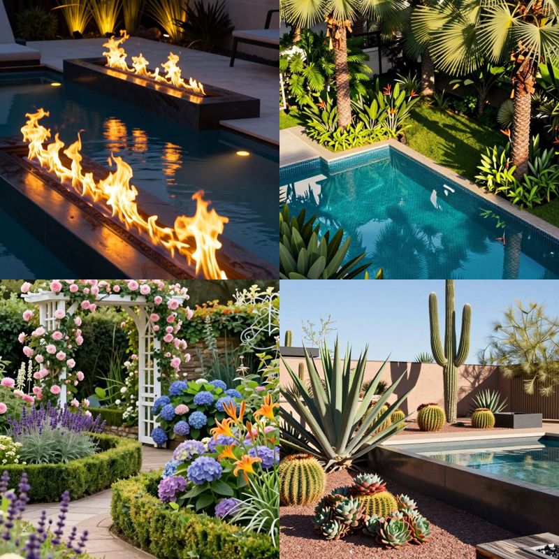 Dream backyard pool landscaping resort style