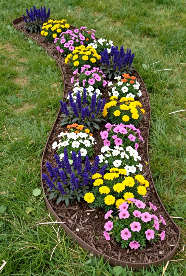 15 Flower Bed Ideas to Frame Your Lawn with Colorful Blooms