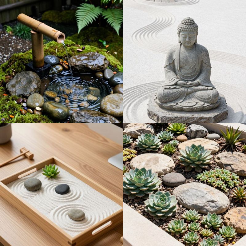 Serene zen garden ideas meditation mindfulness