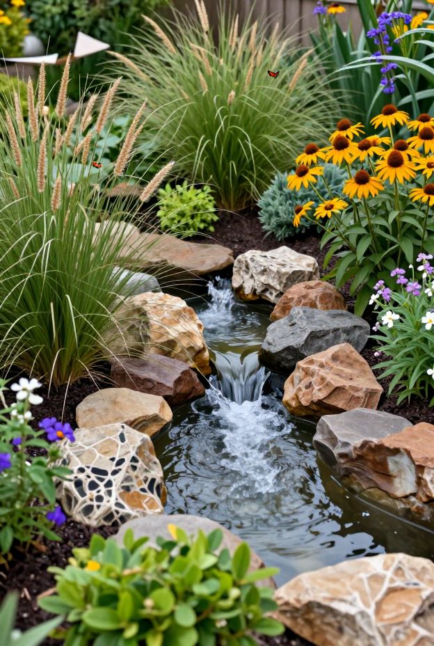 13 Tranquil Water Garden Ideas for Peaceful Backyard Retreats