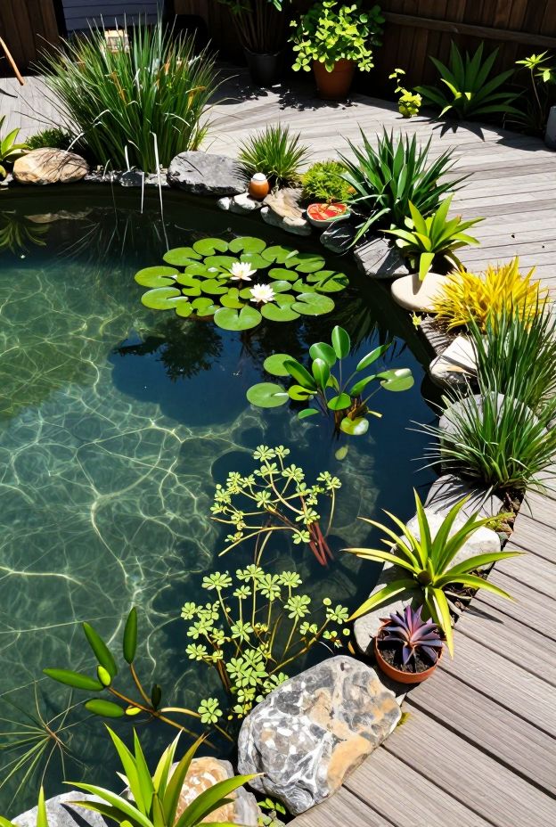 13 Tranquil Water Garden Ideas for Peaceful Backyard Retreats
