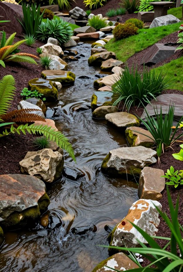 13 Tranquil Water Garden Ideas for Peaceful Backyard Retreats
