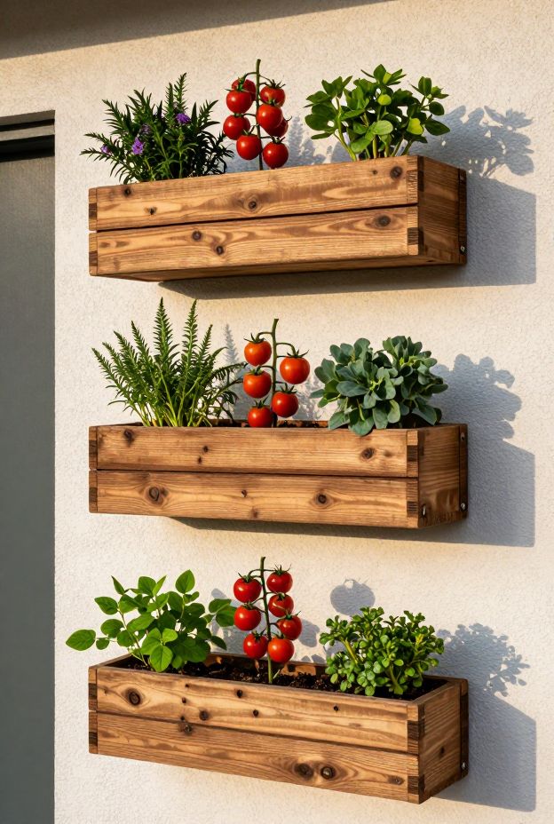 12 Vertical Wall Garden Ideas to Maximize Small Space Growing