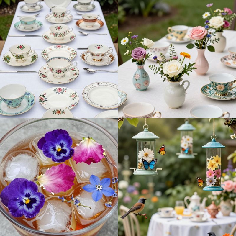 Whimsical garden tea party ideas outdoor entertaining