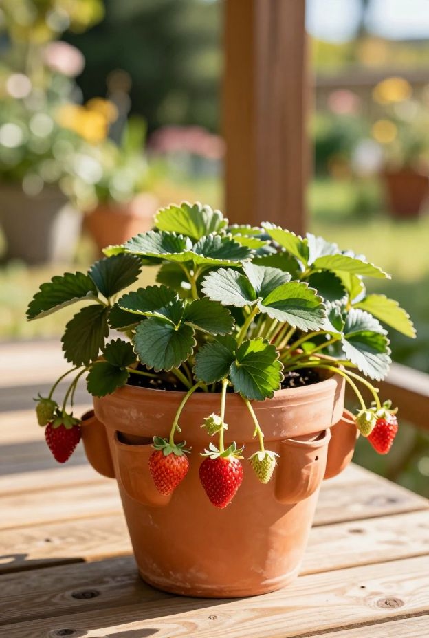 13 Adorable Strawberry Planter Ideas DIY Projects to Grow Berries in Any Outdoor Space