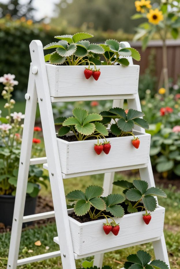 13 Adorable Strawberry Planter Ideas DIY Projects to Grow Berries in Any Outdoor Space
