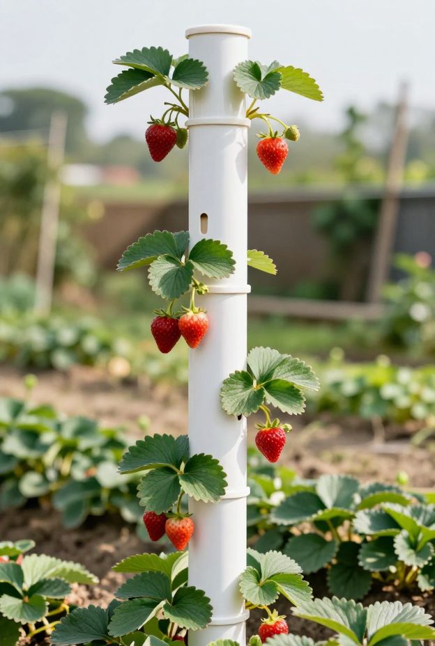 13 Adorable Strawberry Planter Ideas DIY Projects to Grow Berries in Any Outdoor Space