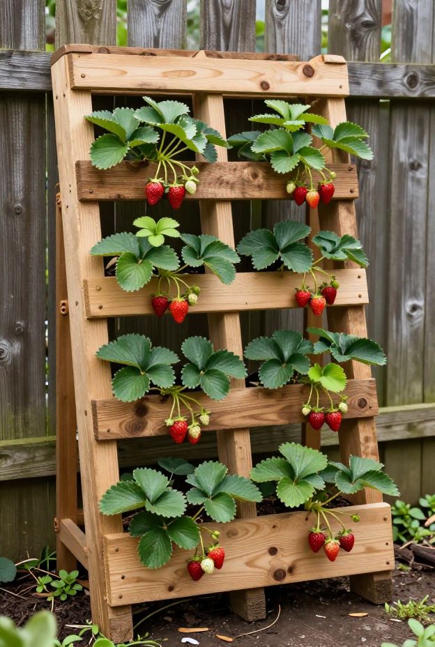 13 Adorable Strawberry Planter Ideas DIY Projects to Grow Berries in Any Outdoor Space