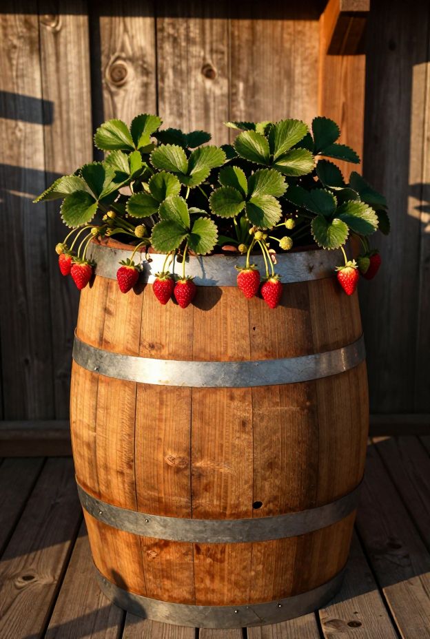 13 Adorable Strawberry Planter Ideas DIY Projects to Grow Berries in Any Outdoor Space