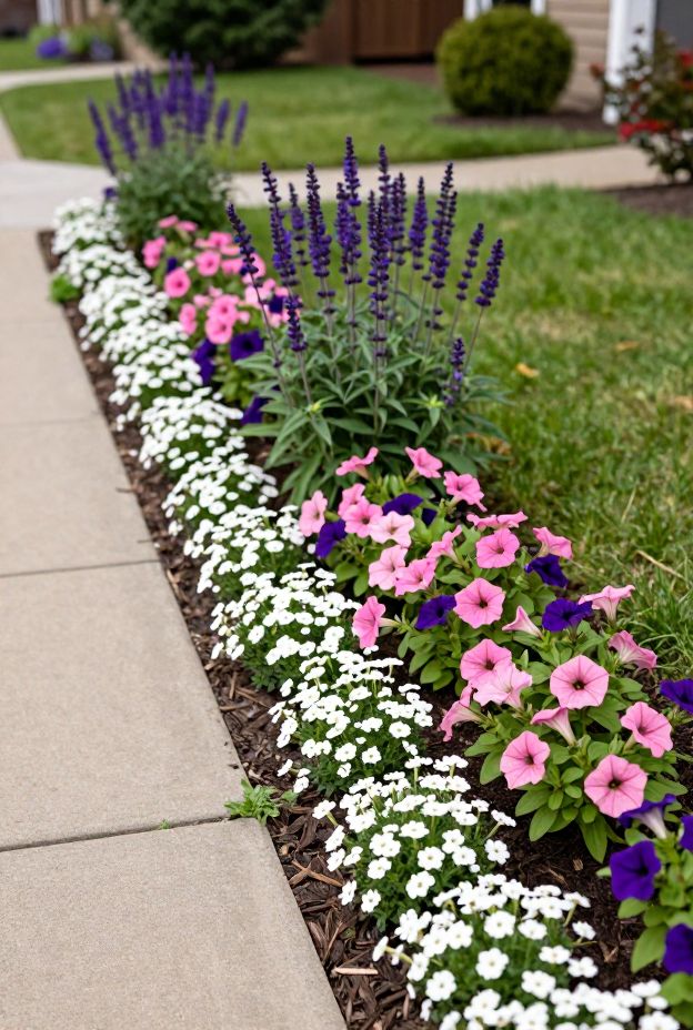 14 Stunning Flower Bed Ideas in Front of House That Instantly Boost Curb Appeal
