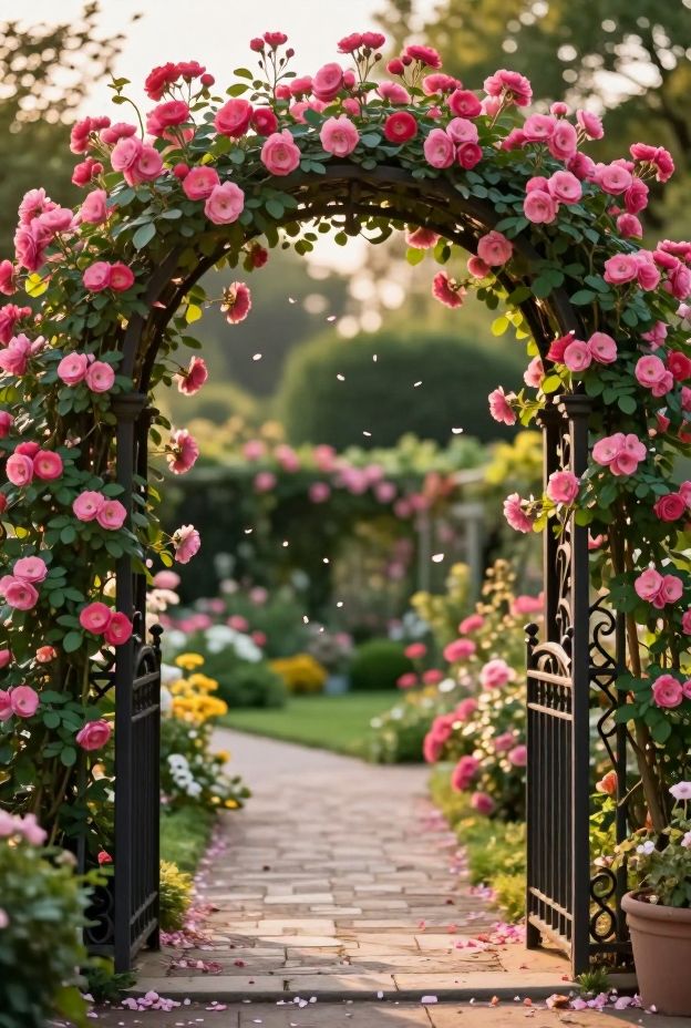 12 Breathtaking Rose Garden Ideas to Fill Your Outdoor Space With Color and Fragrance