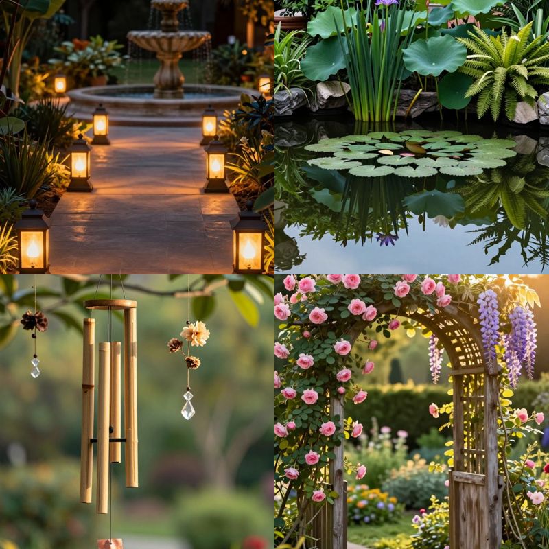 Magical enchanted backyard garden ideas