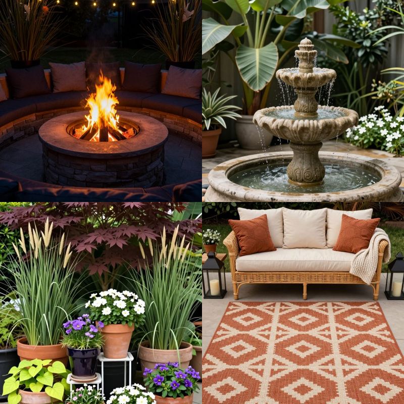 Patio garden outdoor living ideas