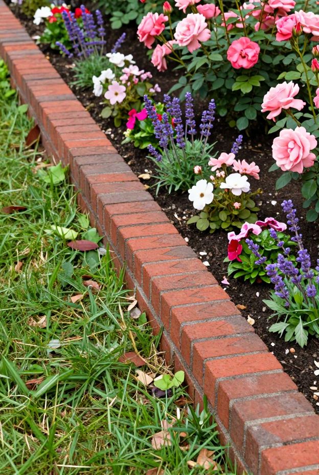 11 Stunning Flowerbed Edging Ideas That Give Your Garden a Polished Look