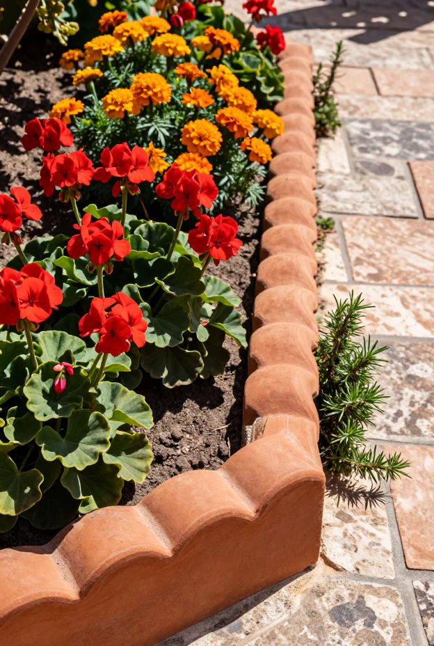11 Stunning Flowerbed Edging Ideas That Give Your Garden a Polished Look