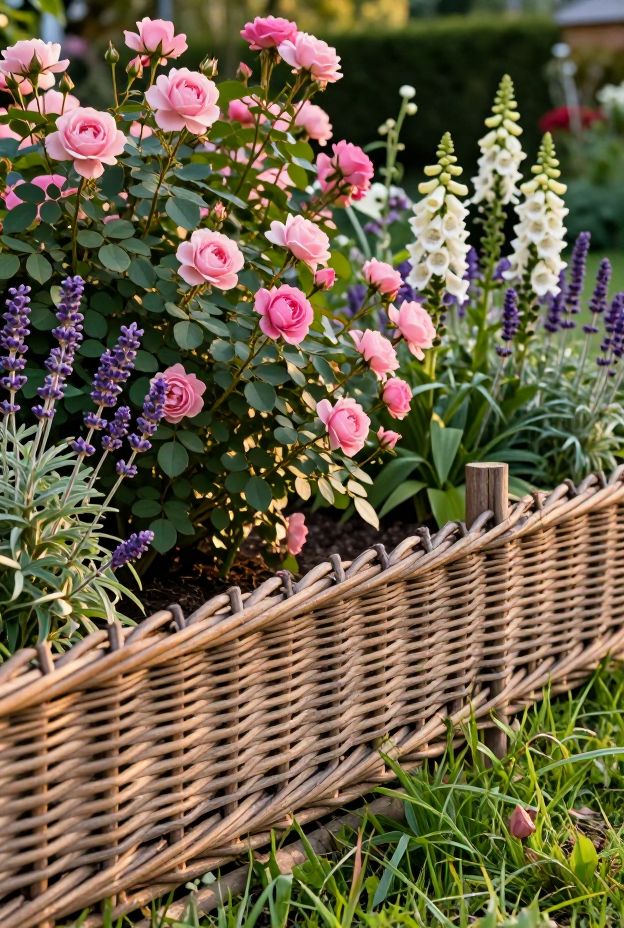 11 Stunning Flowerbed Edging Ideas That Give Your Garden a Polished Look