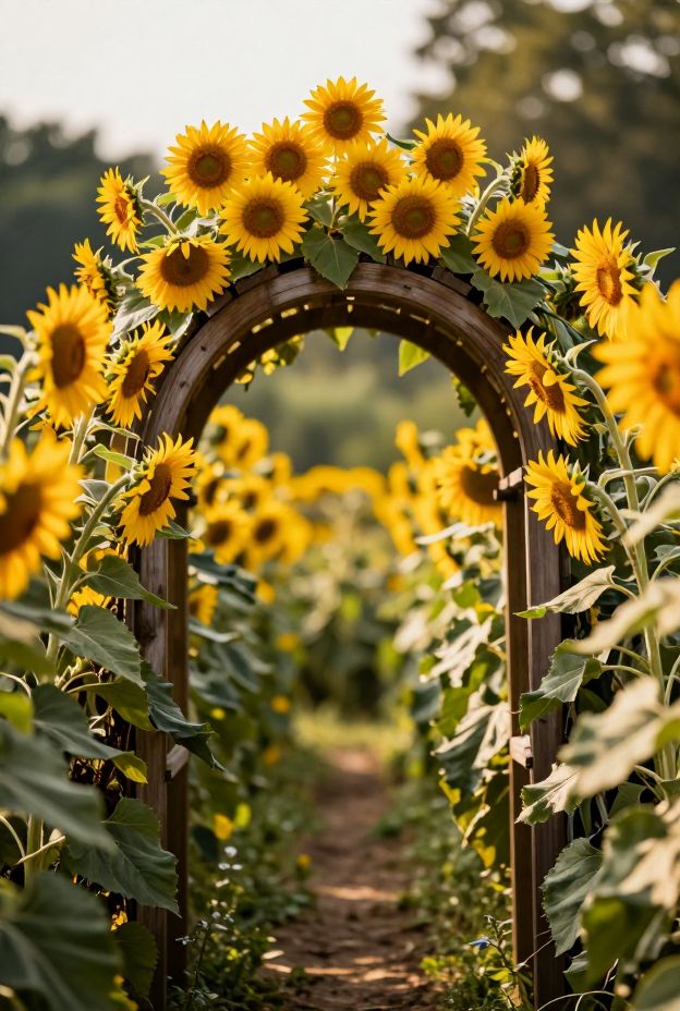 12 Stunning Sunflower Garden Ideas to Fill Your Outdoor Space With Towering Color and Joy